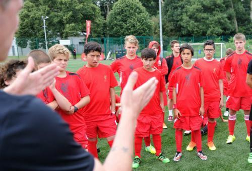 Piłka nożna Anglia Liverpool obóz językowy